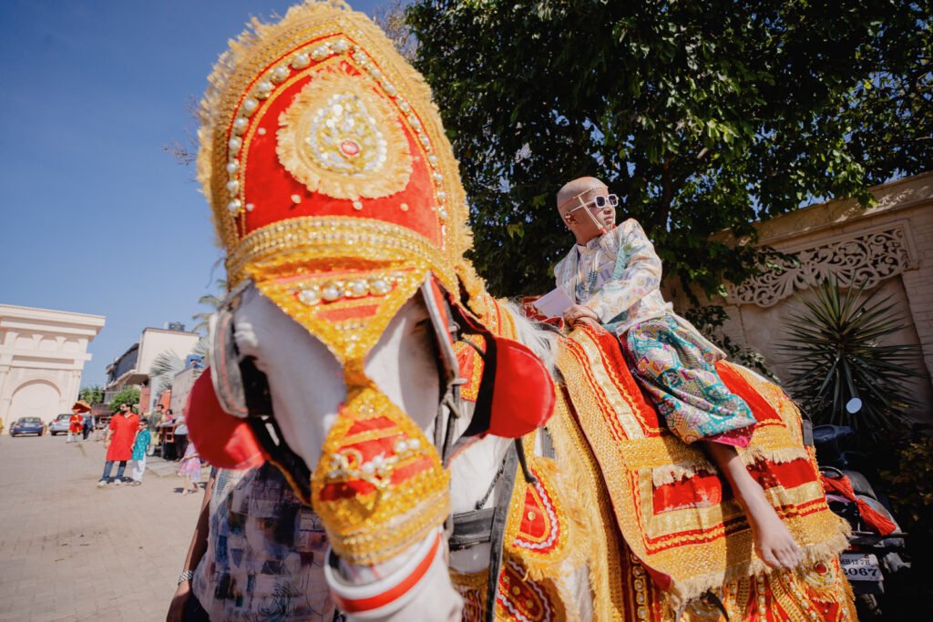 Event photographer at a celebration in Pune
